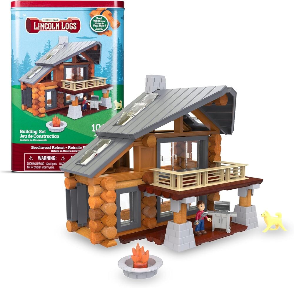 Lincoln Logs Beechwood Retreat  Amazon Exclusive NIB